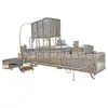 Control Inteligente de Temperatura para Freír con Buenos Resultados. Línea de Montaje Automática Completa para Freír Patas de Pollo Piel de Tigre Carne para Freír Pequeña Crujiente