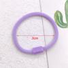 Fio de cabelo de corda de cabelo feito à mão DIY material cor de doce produtos semiacabados suporte plano não machuca o cabelo corda de cabelo acessórios de cabelo para crianças