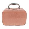 Bolsa de cosméticos portátil requintada com espelho bolsa de cosméticos armazenamento classificado bolsa de costura bolsa de cosméticos multicolorida bolsa de costura