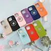 Soporte de Anillo Magnético Giratorio 360 Grados Adecuado para Funda de Teléfono Móvil Iphone1716Promax Carcasa Integral Anticaídas Anti-Fugas