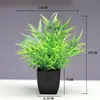 Punto Nuevo Bonsái Plantas de Decoración para el Hogar Pequeños Adornos Flores Artificiales Plantas Verdes Plantas en Maceta Flores Artificiales Fábrica Venta al Por Mayor