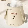 Bolsa plegable para pediluvio, conservación del calor, fumigación, cubo para pediluvio hasta la pantorrilla, artefacto portátil para pediluvio doméstico, temperatura constante para pediluvio