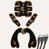 Parche Popular Recargable para Músculos Abdominales con Pantalla Digital Cinturón Equipo de Fitness Deportes para Perezosos Instrumento de Fitness Abdominal en Casa Parche Amarillo para Músculos Abdominales