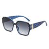 Nuevas Gafas de Sol de Moda Estilo Urbano Celebridad de Internet para Hombres y Mujeres Marco Cuadrado Anti-UV Moda Retro Europea y Americana Gafas de Sol de Pasarela