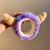 Diadema de Peluche de Dibujos Animados para Lavado de Cara y Mascarilla Facial Nueva Linda Goma para el Cabello Infantil Pasador Accesorios para el Cabello de Celebridad de Internet para Mujeres