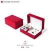 Caja de Reloj Blanca de PU con Tapa abatible Caja de Empaque para Reloj Caja de Reloj para Hombre Estuche de Reloj Caja de Regalo para Reloj Caja de Almacenamiento para Reloj