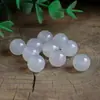Ágata Vermelha e Preta de Alta Qualidade, Contas Soltas Lisas, Acessórios para Pulseiras DIY, Acessórios de Joias Artesanais, Atacado, Dropshipping