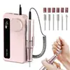 Máquina pulidora de uñas transfronteriza, Removedor de uñas portátil recargable, Lima de uñas, Máquina pulidora de uñas, Dos en uno