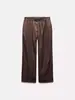 AliExpress transfronterizo nuevo para mujer venta al por mayor de comercio exterior ZR en stock traje de pantalón estilo pijama con cuello mezclado