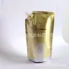 Bolsa autoportante com bico aplicador de agente de permanente 500ML bolsa com bico aplicador para embalagem de elemento de permanente anticorrosivo Bolsa com bico aplicador de folha de alumínio 1L