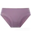Fornecimento Exclusivo Transfronteiriço de Roupa Íntima Modal Europeia e Americana para Mulheres, Acabamento em Renda na Cintura Média, Pacote Combinado de Calcinhas de Modal
