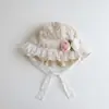 Sombrero de Verano Fino Transpirable con Protección Solar Qiunan para Niñas Sombrero de Palacio para Bebé Sombrero de Pescador para Bebé