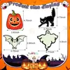 Set de Pegatinas para Coche de Crucero de Halloween Pegatina Magnética Pegatina Decorativa de Dibujos Animados Pegatina para Fiesta Pegatina Festiva Pegatina para Nevera de Fiesta