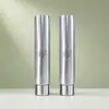 Fornecido diretamente pelo fabricante: Mangueira composta de alumínio-plástico de 35 mm de diâmetro e 100g para cosméticos, com tampa brilhante prateada galvanizada