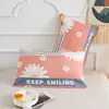 Par de Toallas de Almohada de Gasa de Seis Capas de Algodón Estilo Floral Pastoral para Cuatro Estaciones Universal para el Hogar Cambiante Toalla de Almohada Jacquard Venta al por Mayor