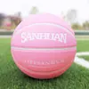 Balón de baloncesto de tres anillos 3V3, tamaño 7, con diseño de patrón de olas, adecuado para juegos en interiores y exteriores, específicamente para entrenamiento 3 contra 3, 3X3, material de PU que absorbe la humedad, balón de baloncesto tamaño 6