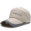Gorra de Béisbol Nueva de Primavera y Otoño con Visera Larga Gorro Casual Coreano para Pesca Gorra con Letras para Hombre y Mujer Gorra Sombrero para el Sol