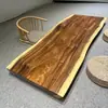 Nogueira Sul-Americana Madeira Maciça Placa Inteira Grande Mesa Sem Emendas Mesa de Jantar Mesa de Escritório Mesa de Conferência Mesa de Chá Mesa de Escrivaninha
