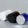 Fornecimento de Frascos para Creme, Frascos Dosadores Cosméticos, Frascos de Boca Larga com Tampa de Alumínio, Frascos Plásticos para Embalagem de Creme Facial e Creme para Olhos Pet, Frascos Ding Ding