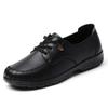 Zapatos de Mujer Pueden Tener Forro de Lana, Zapatos Planos Casuales, Piel Suave, Suelas Suaves, Transpirables y Ligeros, Zapatos de Algodón para Madres de Mediana Edad y Mayores, Zapatos Planos Versátiles