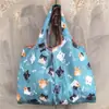 En stock Bolsa de Compras Plegable Extra Grande para Exportación Ecológica Ligera Bolsa de Nylon Impermeable Bolsa de Compras Bolso de Mano Bolsa de Almacenamiento