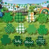 Calle Transfronteriza 2027. Día de San Patricio Jardín Exterior Patio Festival Irlandés Decoración de Tréboles Señal
