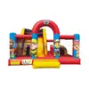 Castillo Inflable Popular Transfronterizo para Niños Pequeños, Puesto Exterior, Combinación de Tobogán y Trampolín, Castillo Travieso de Paw Patrol, Modelo Inflable