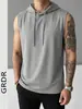 Amazon 2026 Chaleco con Capucha de Verano para Hombre, Corte Delgado, para Exteriores, Viajes, Fresco, para Correr, Deportes, sin Mangas