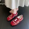 Zapatos de entrenamiento versátiles alemanes, nueva versión coreana primavera y otoño, zapatos de moda estilo ballet, zapatos casuales deportivos ligeros y transpirables