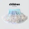 Falda de tutú para niña, tela de grado A, moño, falda de malla muy esponjosa, vestido de princesa para niños para el verano