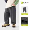 Calça Casual de Outono para Meninos Dudu Calça Casual Infantil Calça Longa para Meninas Calça Reta para Bebê Roupas Infantis Tecido Oxford Estilosa