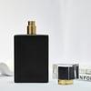 Botella dispensadora de perfume de gran capacidad, Botella de perfume a prueba de luz, Botella de vidrio dispensadora de perfume con tapa de rosca, Botella pulverizadora cosmética de 100 ml