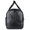 Bolsa de viagem de couro PU super grande capacidade, bolsa de viagem de negócios masculina, bolsa coreana portátil de ombro para viagem