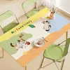 2026 Nuevo Mantel de Mesa de Comedor de Dibujos Animados, Impermeable y a Prueba de Aceite, Mesa de Café sin Lavado, Mantel, Aislante Térmico, Anti-quemaduras, Resistente a Altas Temperaturas, Tapete Protector de Mesa