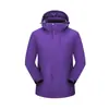 Chaqueta de Montañismo Tres en Uno de Color Sólido para Hombres y Mujeres, Forro Polar Desmontable, Cortavientos, Impermeable, Chaqueta para Senderismo al Aire Libre