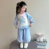 Conjunto de Elsa para Niña Otoño 2026 Nuevo Elegante Ropa de Primavera y Otoño para Niños Ropa de Otoño para Bebé Niña Dibujos Animados Conjunto de Dos Piezas