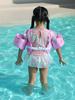 Novo Colete Salva-Vidas Infantil 2025 com Mangas Aquáticas, Colete de Flutuação, Boia de Natação, Jaqueta Salva-Vidas, Boia de Braço para Crianças Pequenas e Bebês Aprendendo a Nadar