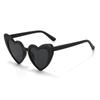 Óculos de sol de coração de pêssego de personalidade da moda óculos duas cores amor homens e mulheres óculos de sol de bola decorativa atacado 8805