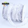 Nuevo Juguete Gasa de Nieve Elástico 2.5cm Plisado Encaje Hongo Elástico Borde Intercolor Tiras Accesorios Banda Elástica Venta al por Mayor