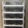 Estante de Almacenamiento para el Hogar Caja de Computadora de Metal Desnudo para Estudio Soporte para Placa Base Estante de Ángulo de Acero para el Hogar Estante Principal para Mover Ladrillos