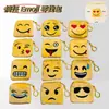 Llavero Popular de Emoji Cara Sonriente de Luna de Dibujos Animados Billetera Monedero Colgante Divertido Creativo para Niños Soporte para Auriculares