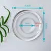 Bandeja para Cuentas DIY Acrílico Transparente Bandeja para Cuentas Herramienta para Pulseras de Cristal Bandeja de Exhibición de Pulseras de Alto Valor