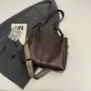 Bolsa Tote Retrô Grande Capacidade Transfronteiriça para Mulheres, Nova Moda 2026 Versátil para o Dia a Dia Ombro Transversal