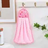 Toalha de mão de coral fleece para pendurar na cozinha, extra grande e grossa, super absorvente para banheiro, pano para secar as mãos, pano de prato