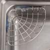 Cesta de almacenamiento esquinera Ourunzhe de acero inoxidable 304 para fregadero de cocina, con ventosa para baño, escurridor de platos