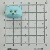 Accesorios de resina con cabeza de animal lindos, pegamento de crema, adornos para el cabello DIY, gato, conejo y oso en miniatura, materiales para joyería hechos a mano
