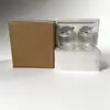 Taza de Vidrio de Gran Capacidad de Moda con Tapa y Popote, Vaso de Agua con Raya Vertical, Vaso de Vidrio con Raya Vertical para Bebidas Frías, Vaso para Jugo, Taza de Café