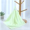 Toalla Cuadrada Pequeña con Relieve de Fibra al por Mayor para Fabricantes, Toalla Suave, Delicada y Absorbente para Niños, Toalla Facial y de Manos para Bebé