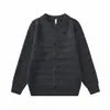 Cardigan Masculino Estilo Old Money 2026 Novo Outono/Inverno Casual Versátil Tricô Jaqueta Solta Versátil Top