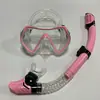 Máscara de buceo transfronteriza con amplio campo de visión, gafas de buceo de alta definición, set de snorkel totalmente seco, equipo de buceo para exteriores Amazon